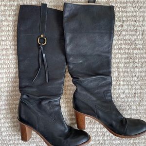 Vintage Coach knee high boots sz 8.5 Loeffler Randall riding boots